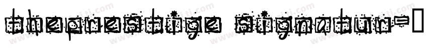 theprestige signatur字体转换